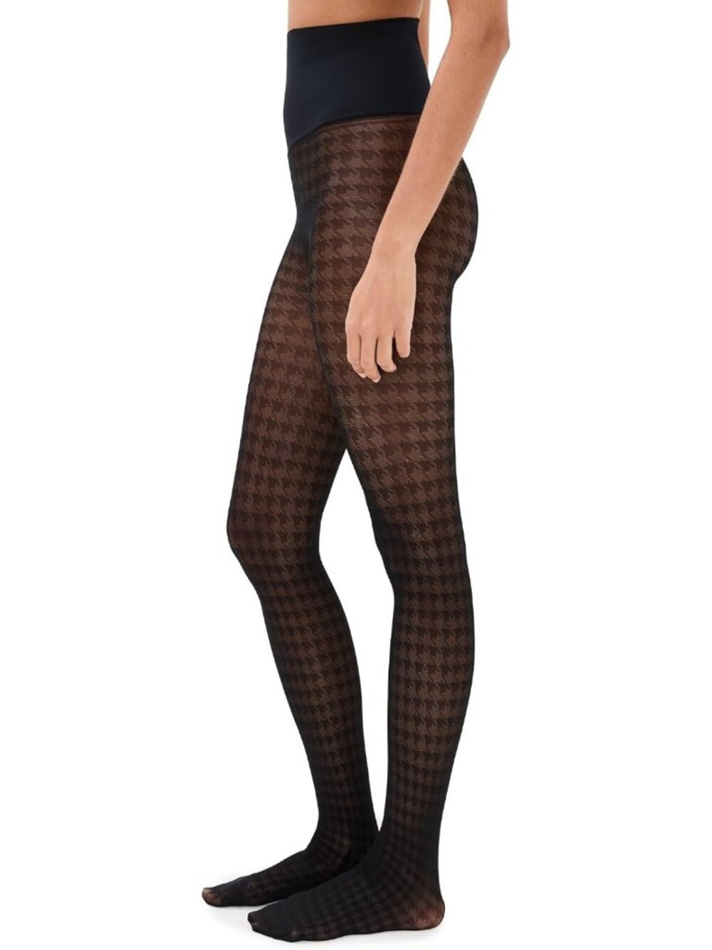 Sheer Houndstooth Tights for Women | Stylish & Comfortable Legwear